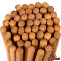 Wooden Chopsticks Reusable - Chinese Style Natural Bamboo Washable Chopstick - 2 PAIRS. 