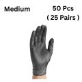 Black Vinyl Gloves Disposable Powder-Free & Latex-Free ( 2–100 Pieces ) - Vinyl Gloves for Versatile Use: Medical, Food Handling, Cleaning, Lab Work, DIY Projects, Gardening, Pet Grooming, Painting, PVC (polyvinyl chloride) X-Large ( Extra Large ). 