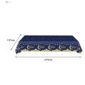 Ramadan Party Tablecloth Eid Moon Star Ramadan Table Cloth Festive Plastic Rectangle Table Cover for Ramadan Kareem Decorations Buyers' Favorite Eid Al-fitr Table Decoration. 