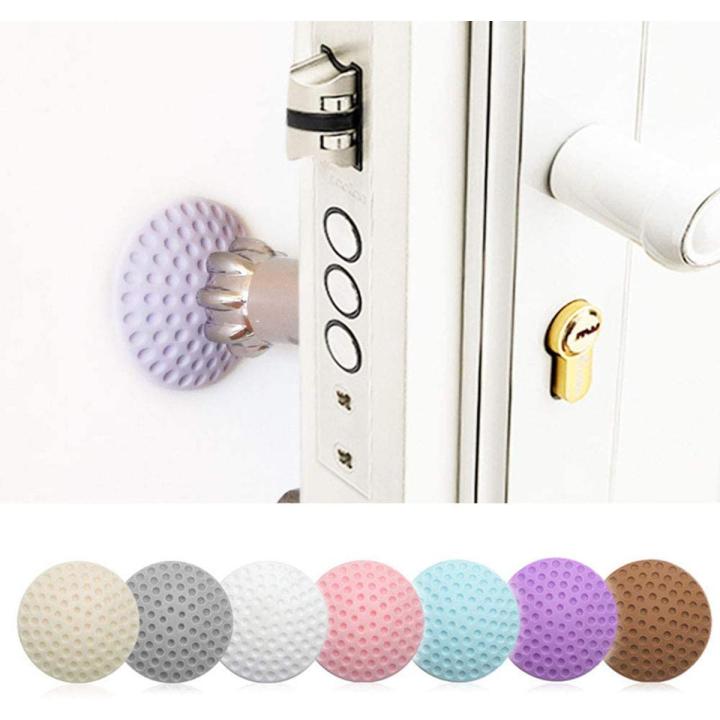 Self%20Adhesive%20Silicone%20Rubber%20Wall%20Protector%20Door%20Handle%20Stopper%20(%203%20Pieces%20)%20-%20Image%202