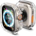 49MM Transparent Case For Smart Watch - Back & Full Covered Jelly - High Quality Silicone Case  - Full Jelly Soft Silicone 360 Screen Protective Full Case For Ultra Smart Watch. 