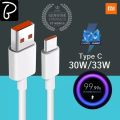 Xiaomi Original Turbo Charger Cable 33w Fast Charging 6A For : Xiaomi Mi 11 Lite/Mi 11 Lite 5G/Mi 11i/Mi 11X/Mi 11X Pro/Mi 11/Mi 10 Pro 5G/Mi 10 5G/Mi 10T Pro/ Mi 10T Pro 5G/Mi 10T 5G/Mi Note 10 Lite/Mi Note 10 Pro/Mi Note 10/Mi 9 Pro 5G/Mi 9 Pro/Mi 9T Pr. 