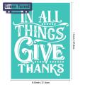 Adhesive Back Stencil Reusable Self-adhesive Letter Stencils for Diy Crafts Home Decor Perfect for T-shirts Bags Wood Projects Easy to Use Clean Silk Screen Printing Stencil. 