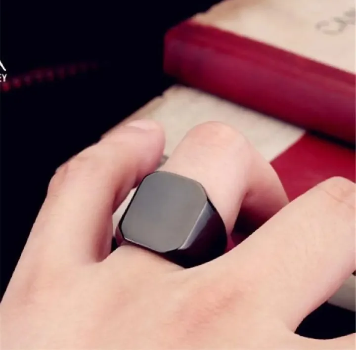 Trendy%20Black%20Ring%20And%20Black%20Titanium%20Black%20Ring%20with%20Black%20Barcelet%20Combo%20Deal%203%20For%20Men%20Boys%20-%20Image%205