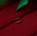 Nose Pin Girls Small Simple Round golden Crystal Nose Ring Nose Stud multicolor. 