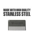 Dari Mooch - Pocket Comb Gentle On Hair Stainless Steel Durable. 