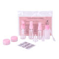 reusable Travel bottles eco-friendly portable shampoo bottles Refillable containers compact pp plastic Travel kit for. 