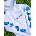 Butterfly Always and Forever Printed Hoodie. 