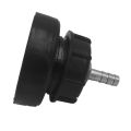 IBC TANK ADAPTER 3.2" Fine Thread Input x 1/2" Output Tank Connector. 