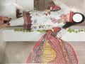 Women Lawn Dress with Patches. 