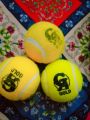 Pack of 12 Pure Rubber Gas Ball Tennis ball for Professional Cricket. 
