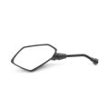 Universal 2Pcs Motorcycle Big Size Rear View Mirror Black Motorcycle Motorbike Chrome Scooter Rearview Rear View Side Mirror 8Mm. 