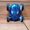 Spiderman design Push and Go Friction Powered 360 Rotating Double Sided Flip 4 Wheel Stunt Car Toy For Kids Boys Girls 360 Rotate Side Toys - Random Multicolor - Art# SS-DS Vehicle (S) - 0002. 