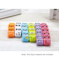 6pcs Cute Animal Pencil Eraser Cartoon Small Roller Erasers Rubber Stationery Supplies for Office School Children Students. 