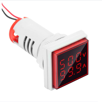 Digital%20Panel%20Light%20Ampere%20amp%20Volt%20Meter%200-100%20Amp%202in1%20light%20meter%2022mm%20meter%20front%20square%20back%20round%20meter%20-Round%20Digital%20AC%20Voltmeter+Ampmeter%202in1%2050-500V%20100A%2022mm%20LED%20Current%20Indicator%20Voltage%20Meter%20Mini%20Volt%20Amp%20Tester%20Panel%20-%20Image%202