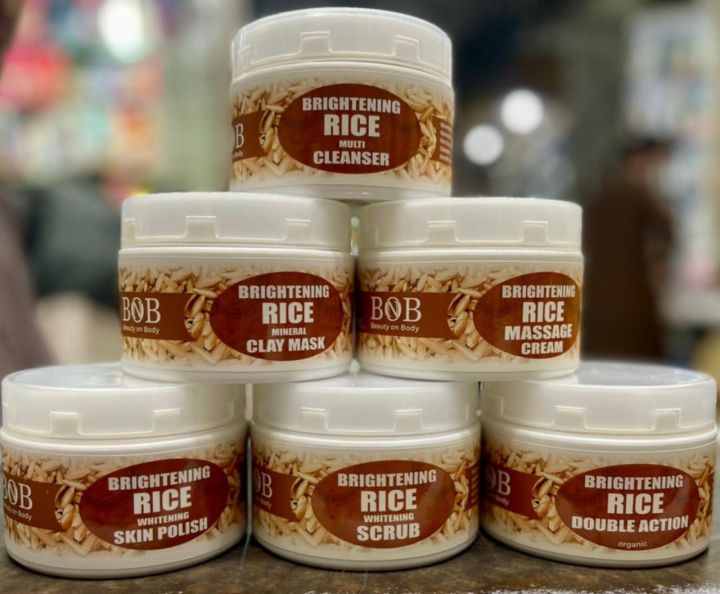 Rice Brightening Facial Set 300ML