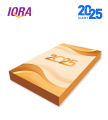 IQRA Diary Standard Size Single Date Green Color Diary 2025. 