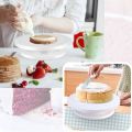 Premium 11-Inch Rotating Cake Turntable with 3-Piece Spatula Set, 10-Piece Piping Bags & 1-Piece Cake Board for Cake Decorating. 