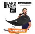 Beard Catcher Waterproof Shaving Apron for beard Trimmer - Beard Trimming Bib for Men Shaving & Hair Catcher, Non-Stick Hair Catcher Grooming Cloth with free 2 Suction Cups for Mirror. 
