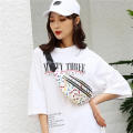 Pack Double Zipper Colorful Girls Bum Bags Messenger Chest Bags   Pouch Purse Fashion Printed Waist Bag Women Fanny. 
