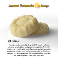 Lemon Turmeric Soap (Cold Process) Paras Herbal. 