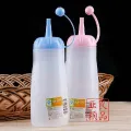 Pack of 2 Ketchup Oil and Other Paste Squeezer Bottle Plastic Set of 2 Ketchup Oil and Other Paste multi Colors Sauce Bottles Seasoning Container Dispenser for Mustard Ketchup Oil Honey Salad Dressing. 