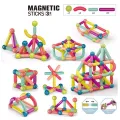 36 PCS Magnetic Building Blocks Set Early Learning Magnetic Sticks Balls Assembling Game. 