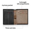 NewBring Minimalist Leather Wallet Men with Credit Card holder Purse male. 