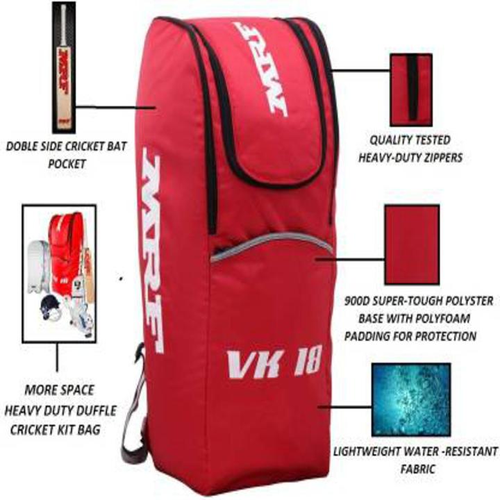 MRF Cricket Kit Duffle Bag - mehroon