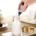 Electronic Pen Type Digital Food Probe Thermometer Sensor for BBQ Barbecue Cooking Baking Measure The Temperature of Oil Milk and Roast Meat Kitchen Accessories. 