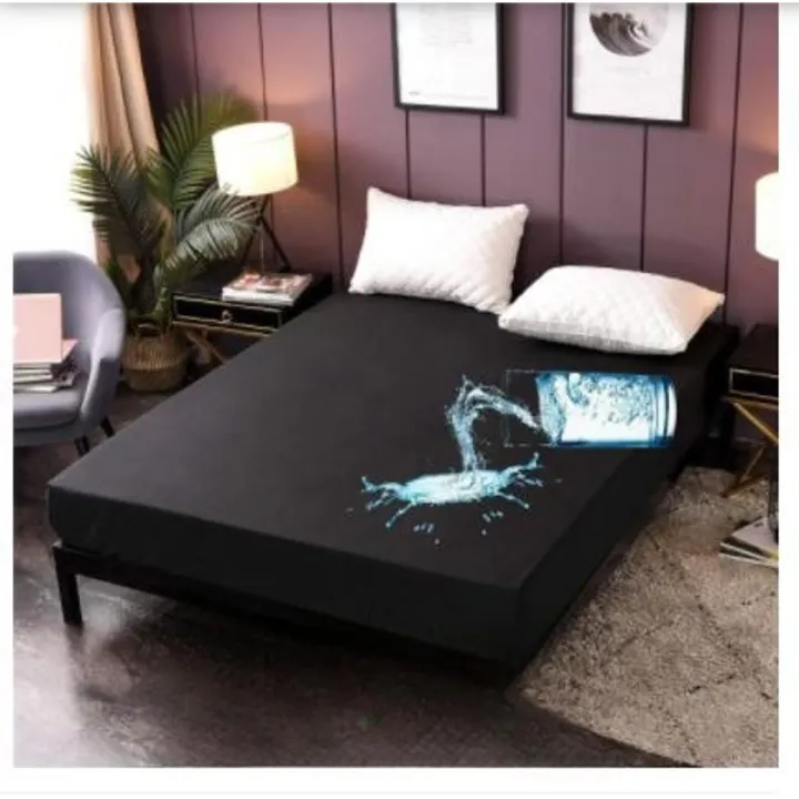 Waterproof%20Mattress%20Cover%20Premium%20%20Double%20Bed%20Mattress%20Protector%20Sheet%2072X78%20waterproof%20bad%20sheet%206%20fit%20by%206.5%20fit%20-%20Image%202