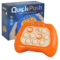 Pop It Game Light Up Fidget Toy, Quick Push Game Console, Whack a Mole Game, Decompression Breakthrough Puzzle Pop Game Machine, Multiple Game Modes Toy for 3+ Years. 