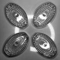 4 Crystal Indicator Cover for 125 Motorcycle Full package 4 White Indicator Cover Package for 125 Motorbike. 