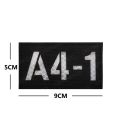 Call Sign Patch Infrared Muiticam CP 1B9/2B9/3B9/6B9 Tactical Military Badges Reflective A4-1,A4-2,A4-3,A4-4 IR PATCH armband. 