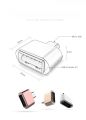 Metal Mini USB OTG Cable Adapter 2.0 OTG Adapter For All Android Mobile and Tablets. 