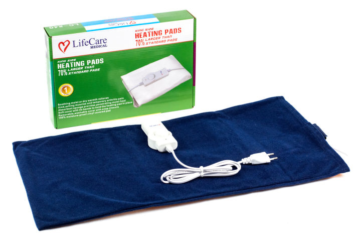 LifeCare King Size Heating Pads Comfort Heat Pad  Stomach, back and neck warmer for pain relief and relaxation