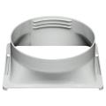 Air Conditioner Exhaust Hose Interface, Portable Home Mobile Air Conditioner Body Fitting Connector, Square 15cm. 