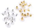 Silicone Earring Backs Pack of 100pcs Stopper, Safety Back. 