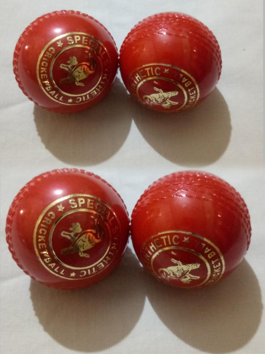 Cricket%20Practice%20Hard%20Ball%20(Synthetic)%20White%20&%20Red%20-%20Image%202
