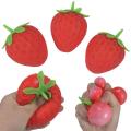 1 【FUN LIVE】 Fruits Fidget Toys Pack Sticky Needoh Balls Slow Rising Squishy Anti Stress Ball Toys Splat Squishies Throw Adult For Kids Gift. 