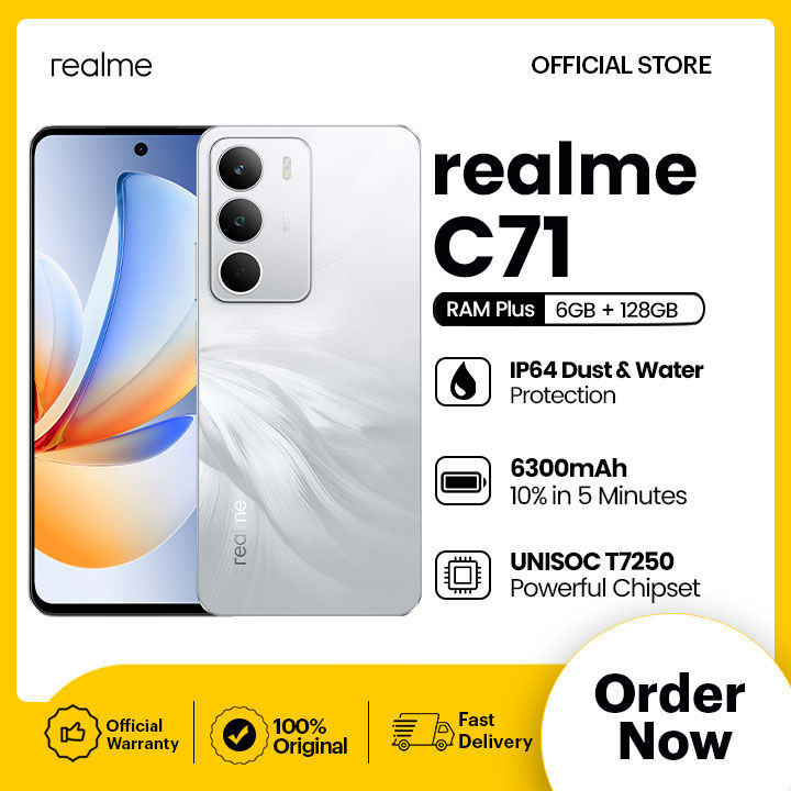 realme C71 | 6GB RAM + 128GB ROM (Get Free Gift Wallet)