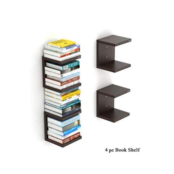 Wall Mount Book Shelf Rack