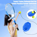 Ethereon Self-training Tennis Tool Portable Tennis Trainer Rebound Ball Set for Solo Practice Ideal for Adults Kids 2 Balls Included Solo Tennis Training Tool. 