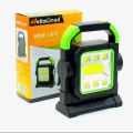 Multifunctional Power bank Handheld Worklight, Solar & USB Rechargeable Three Lighting Mode Portable Camping Lamp With Powerbank Option Emergency Hurry Bolt HC-7078-B. 