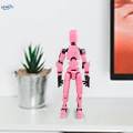 13 Action Figure Robot Dummies Action Figures for Collectibles Display DIY. 