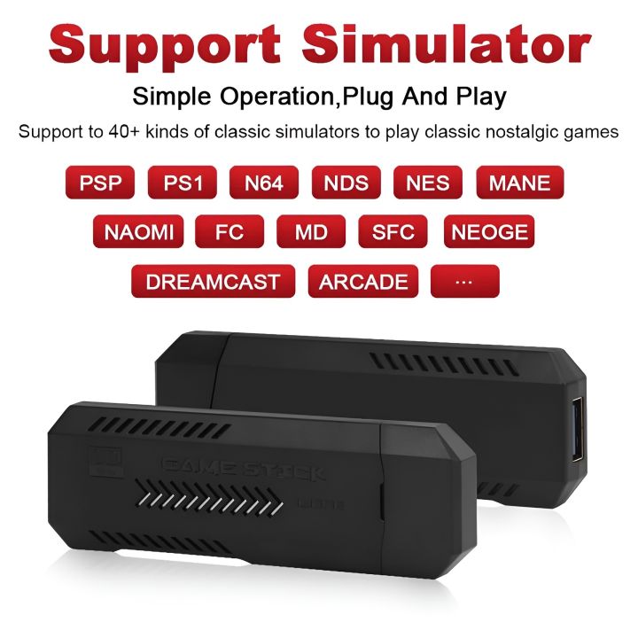 Game%20Stick%20X2%20Plus%20&%20GD10%20PRO%2064GB%20&%20128GB%20Retro%20Video%20Game%204K%203D%20HD%20Console%20Wireless%20Controller%20TV%2040+%20Emulator%20For%20PS1/N64/DC%20-%20Image%205