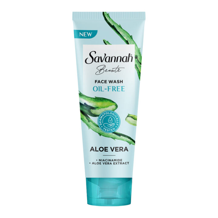 SAVANNAH Face Wash ALOE VERA  OIL FR 100ML