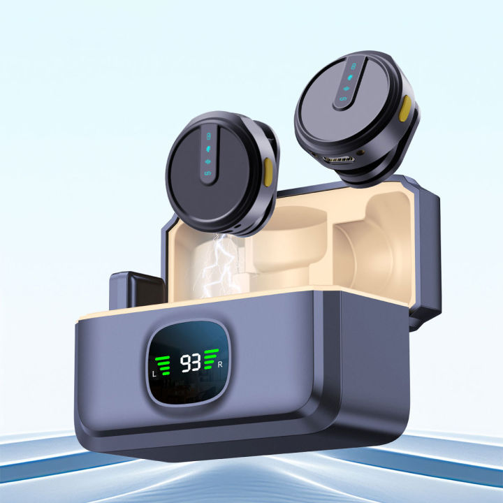 Cross-Border%20New%20Arrival%20Wireless%20Magnetic%20Collar%20Clip%20Microphone%20Outdoor%20Live%20Interview%20Noise%20Reduction%20Radio%20Reverb%20Bluetooth%20Microphone%20-%20Image%204