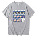 Lucky Star Konata T-shirts Funny Cartoon Graphic Printing Tee-shirt Streetwear Hip Hop Summer Cotton Tshirts Men Women Tees Tops. 