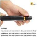 Portable Water Sprayer Nozzle Adjustable, High Pressure Car Washing Garden Hose Sprinkler System, Car Wash Watering Water Spray Nozzle Copper Core Pressure Booster Nozzle. 
